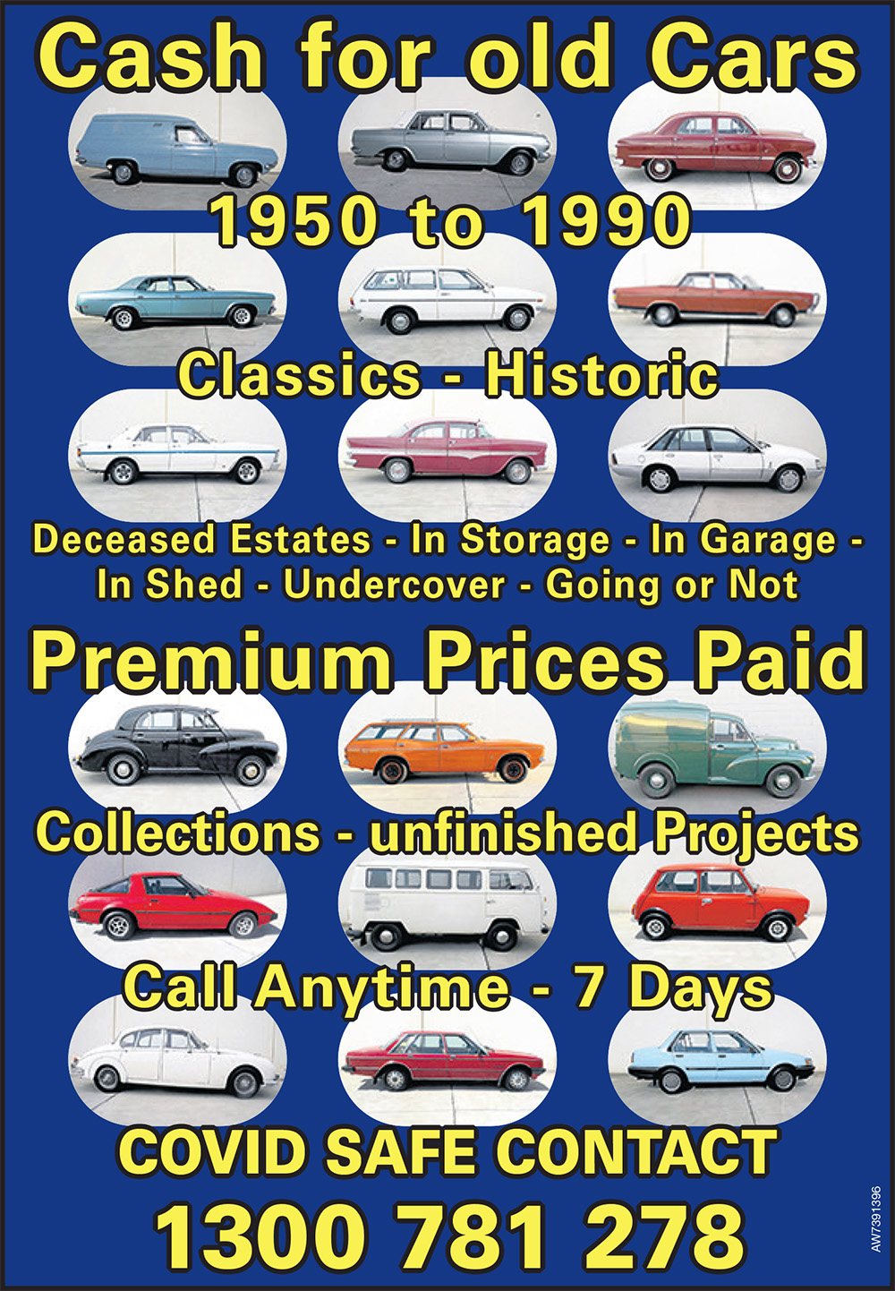 cash for my old holden ford toyota mazda