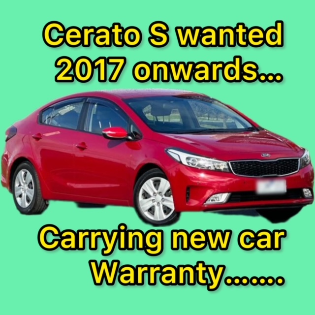 sell my Kia Cerato 2019 2020 2021 2022