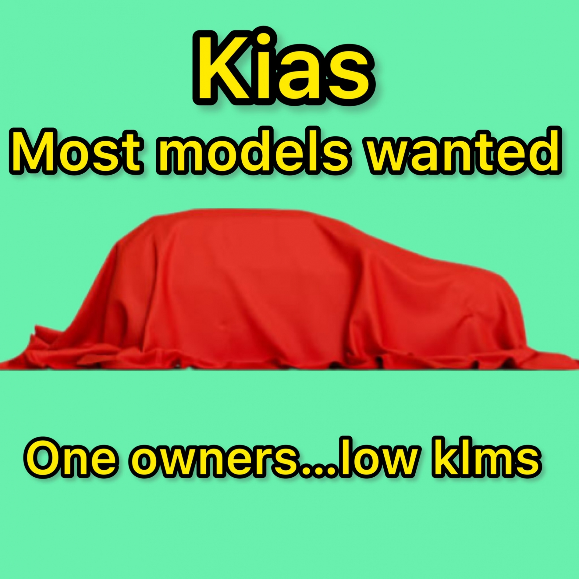 Selling my 1 owner Kia for the best price