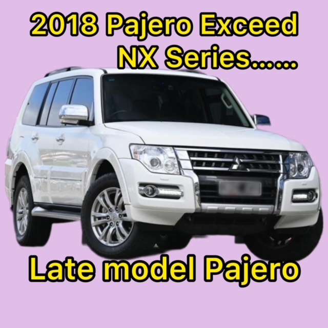 Sell my Mitsubishi 2018 Pajero Exceed NX Series in Sydney