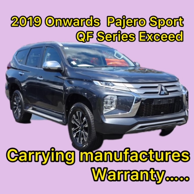 Selling my 2019 2020 2021 Mitsubishi Pajero Sport QF Series Exceed