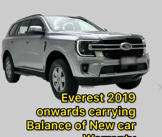 selling my 2019 Ford Everest