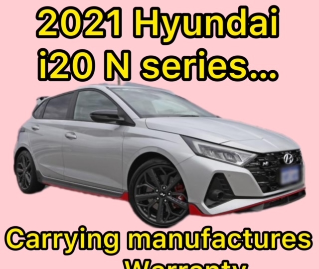 sell my hyundai i20 N series