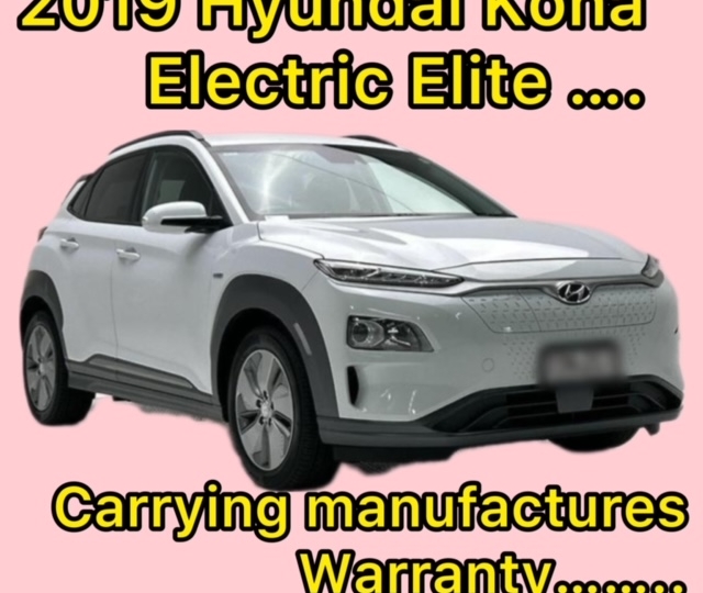 selling my Hyundai Kona Electric Elite