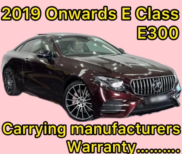 Sell my 2019 Mercedes Benz E300