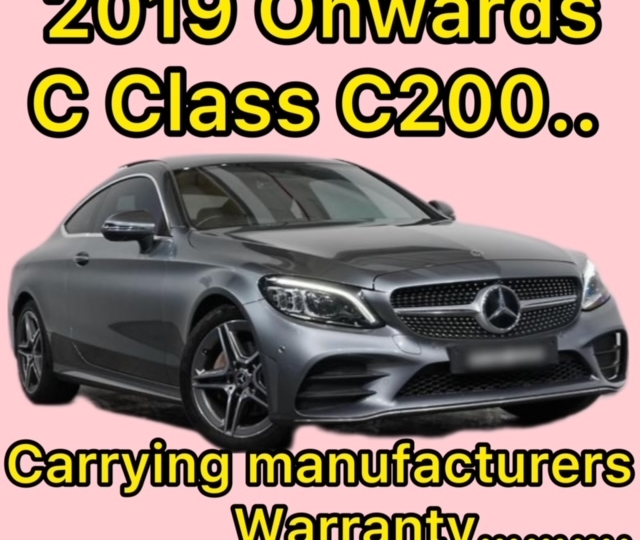 Sell my Mercedes Benz 2019 C200