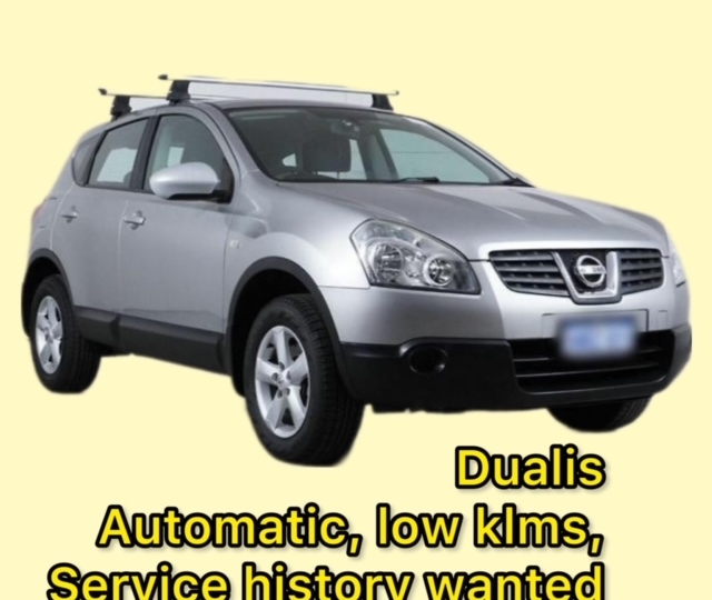 Cash for Nissan Dualis