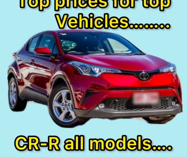 Cash for Toyota CHR