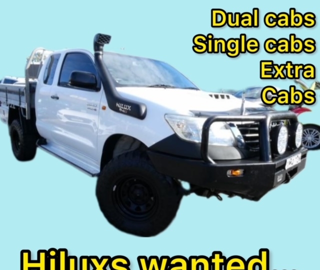 cash for Toyota Hilux